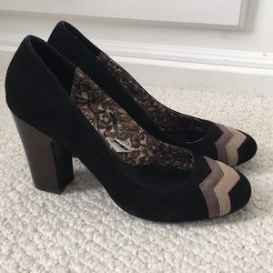 Missoni leather heels